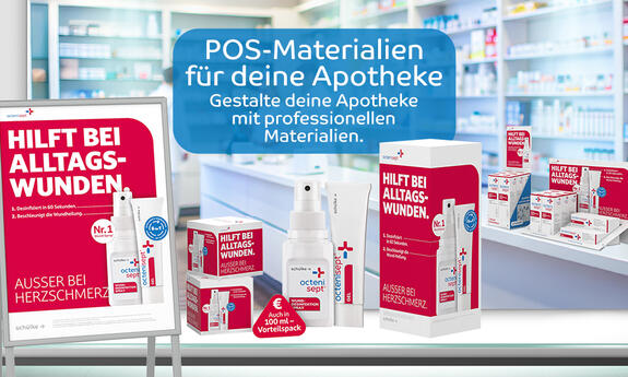 Kostenlose Deko für Ihre Apotheke
