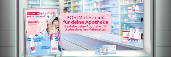 Kostenlose Deko für Ihre Apotheke