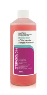 MICROSHIELD 4 Chlorhexidine Surgical Handwash