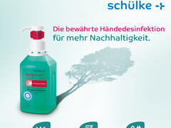 Nachhaltige Händehygiene: schülke launcht Kampagne für desderman® Händedesinfektion mit Ethanol aus nachwachsenden Rohstoffen