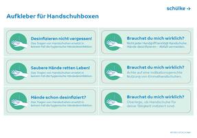 Aufkleber für Handschuhboxen