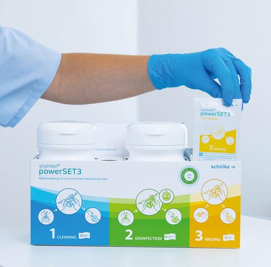 gigasept® powerSET3 - Rinsing wipe