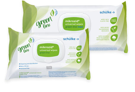mikrozid® universal wipes green line