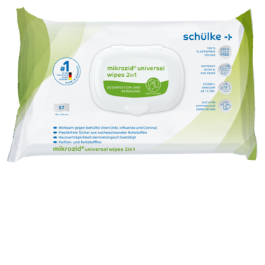 mikrozid® universal wipes 2in1
