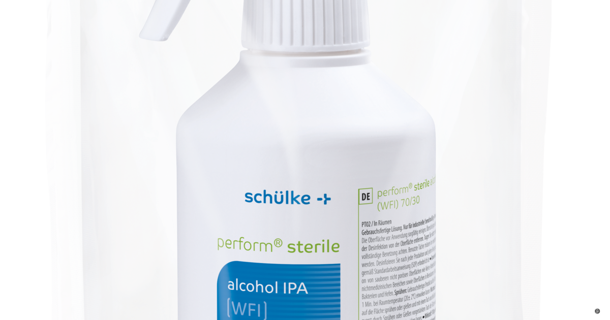 perform® sterile alcohol IPA (WFI) - schülke