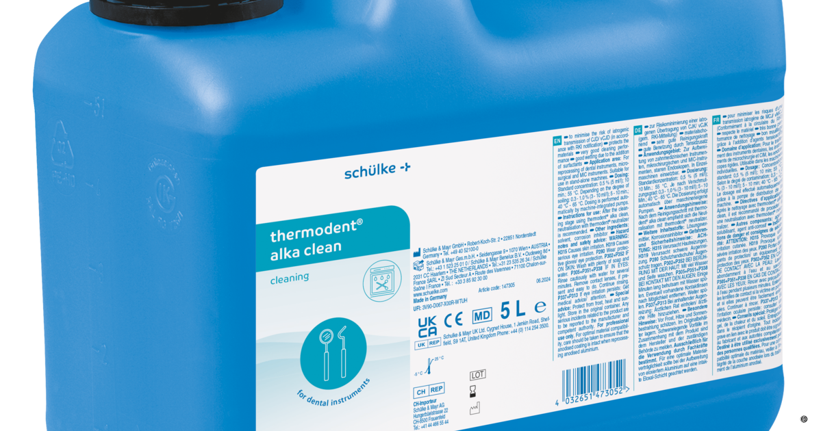 thermodent® alka clean - schülke