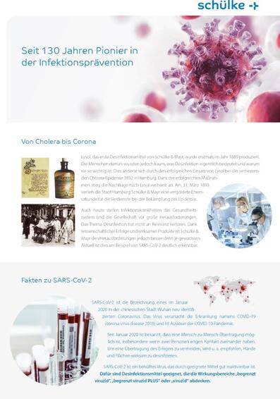 Infektionen vermeiden mit schülke