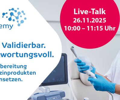 Jetzt anmelden: schülke academy Live-Talk am 26. November 