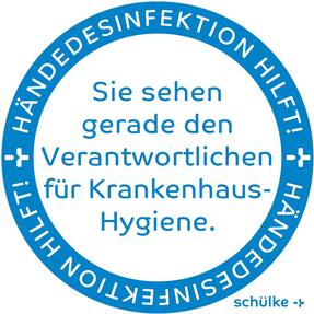 Spiegelaufkleber Hygiene-Verantwortung 