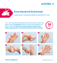 Eine Handvoll Sicherheit: Hygienische Händesinfektion
