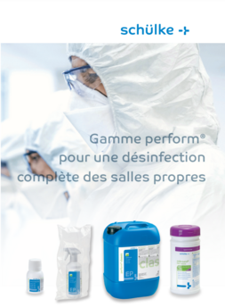 Gamme perform pour une desinfection complete des salles propres