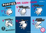 #6Moves for clean hands