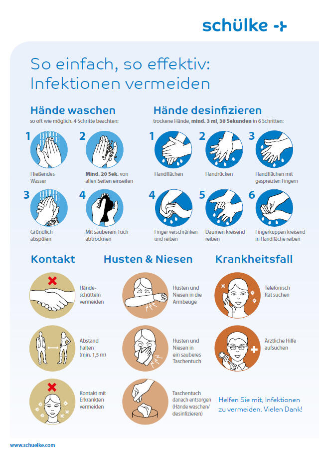 Infektionen vermeiden