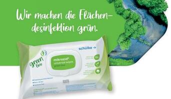mikrozid® universal wipes green line - Das extra umweltfreundliche Tuch von schülke