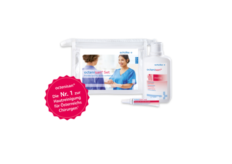 OP-Vorbereitung mit dem octenisan Set von schülke