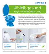 #bleibgesund: Hygienische WC-Benutzung