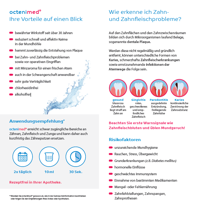 octenimed® Vorteile auf einen Blick