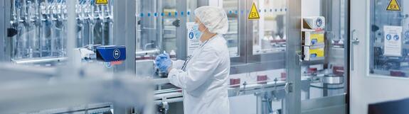 Desinfektion im Reinraum