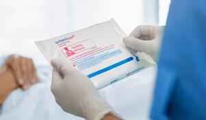 Alternative to bucket washing as part of leg ulcer management