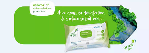 mikrozid® universal wipes green line