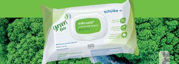 mikrozid® universal wipes green line