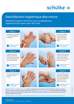 6 Schritte Händedesinfektion