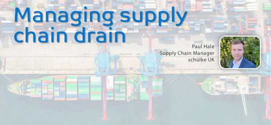 Managing supply chains drain