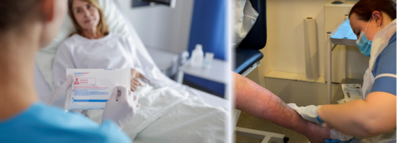 Quick and easy leg cleansing