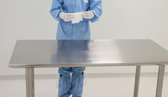 Traitement des résidus avec des désinfectants