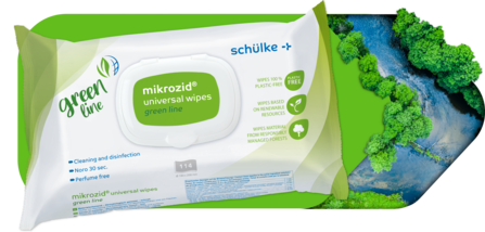 mikrozid® universal wipes green line