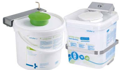 Support mural schülke wipes