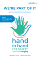hand in hand für Sicherheit weltweit jeden Tag