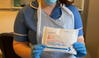 Quick and easy leg cleansing