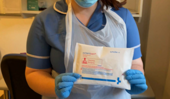 New videos: octenisan® wash mitts for leg cleansing and octenilin® wound irrigation