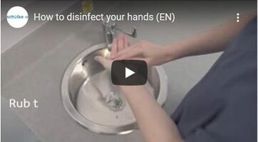 How to disinfect your hands
